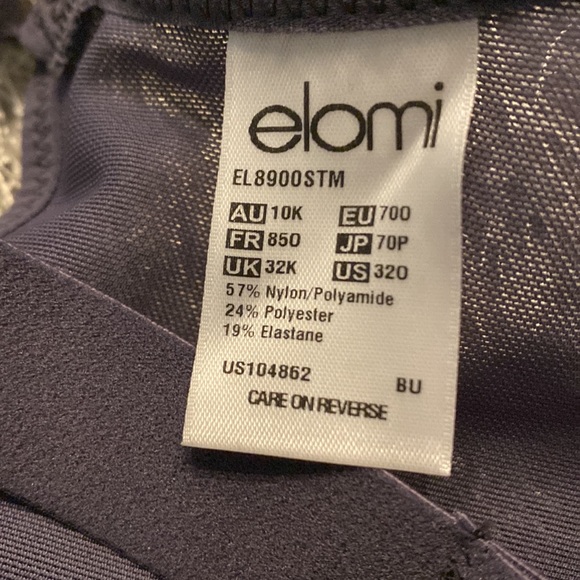 Elomi Plunge Bra 32O - Picture 5 of 6